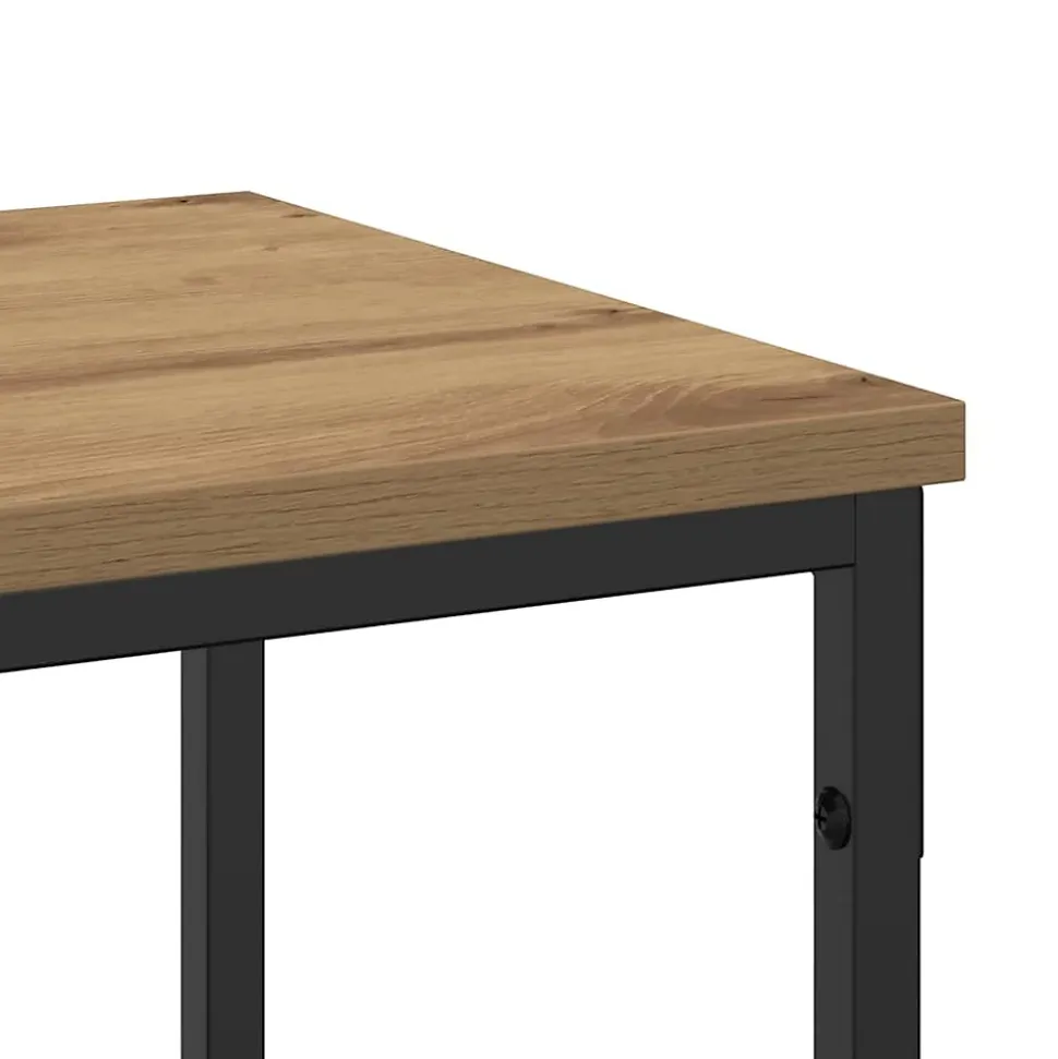 Table console Chêne artisan 200 x 30 x 75 cm Bois d'ingénierie vidaXL
