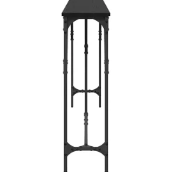 Table console Chêne noir 180 x 23 x 75 cm vidaXL