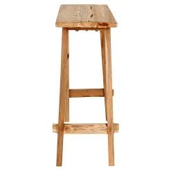Table Console Girona, Marron, Bois, 90x30x80 cm, Seven Design