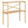 Table Console Manaus, Marron, Bambou, 32x83x80,5 cm, Seven Design