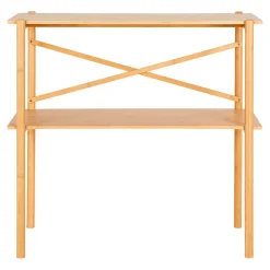 Table Console Manaus, Marron, Bambou, 32x83x80,5 cm, Seven Design
