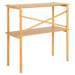 Table Console Manaus, Marron, Bambou, 32x83x80,5 cm, Seven Design