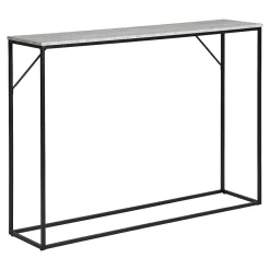 Table Console Vita, Marron, Métal, 110x26x80 cm, Seven Design