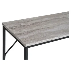 Table Console Vita, Marron, Métal, 110x26x80 cm, Seven Design