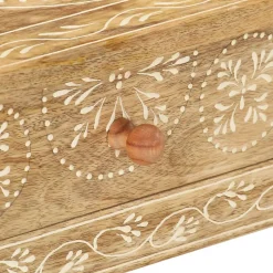 Table console 80x35x74 cm Bois de manguier massif