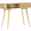 Table console 90x45x75 cm bois de manguier massif vidaXL