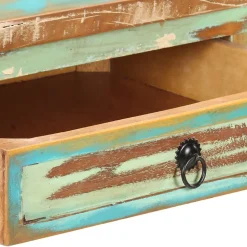 Table console 120x40x75 cm Bois solide de récupération vidaXL