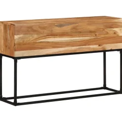 Table console 120x30x75 cm Bois d'acacia massif