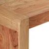 Table console 110x30x76 cm bois massif d'acacia vidaXL