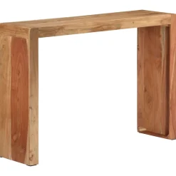 Table console 110x30x76 cm bois massif d'acacia vidaXL