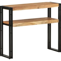 Table console 90x30x75 cm Bois d'acacia massif vidaXL