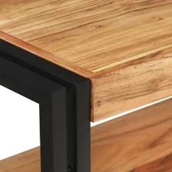 Table console 90x30x75 cm Bois d'acacia massif vidaXL