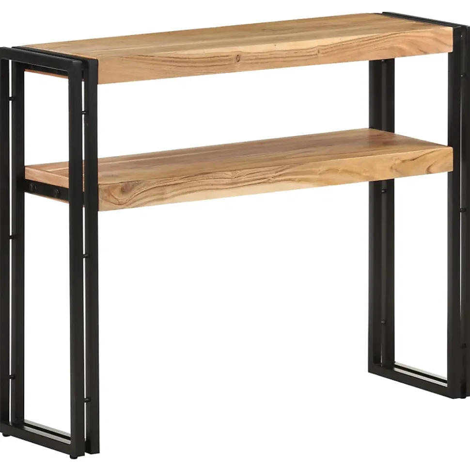 Table console 90x30x75 cm Bois d'acacia massif vidaXL