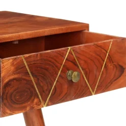 Table console 90x35x76 cm Bois d'acacia massif vidaXL