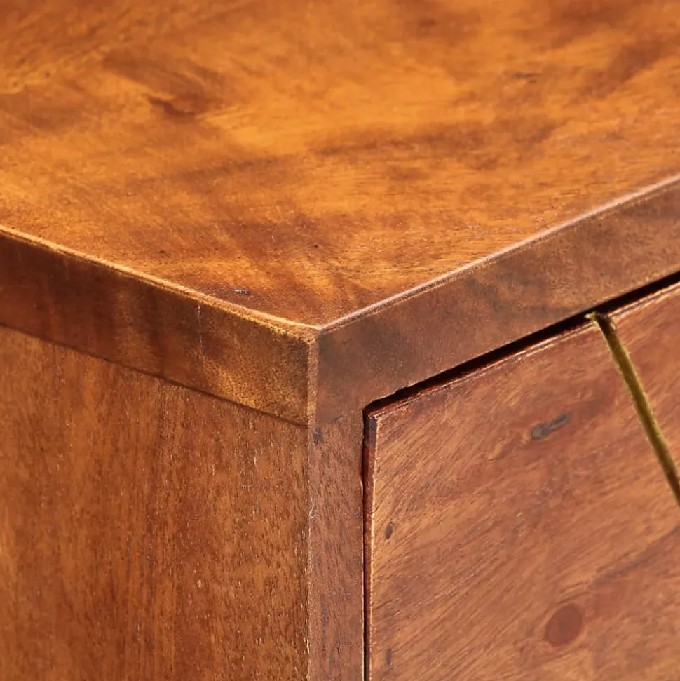 Table console 90x35x76 cm Bois d'acacia massif vidaXL