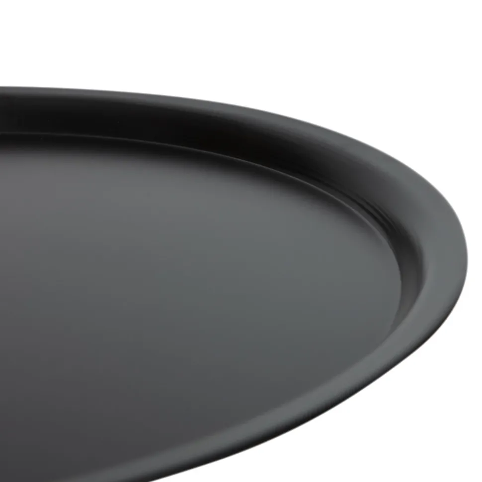 Table d'appoint ronde en métal noir ⌀43,5 cm JBY Creation, Kanno