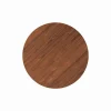 Table et chaises 4 personnes en velours vert et bois - Liwa
