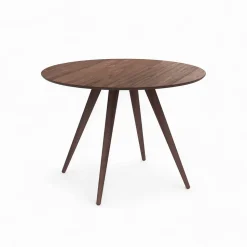 Table et chaises 4 personnes en velours vert et bois - Liwa