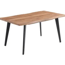 Table extensible plateau en bois 6 à 8 personnes Forest