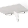 Table murale EXPRESS rabattable 2 personnes blanc L. 70 cm