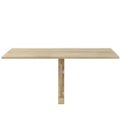 Table murale rabattable 100 x 60 x 58 cm effet chêne de Sonoma en.casa