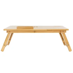 Table pour Ordinateur Portable pour Lit/Sofa, en Bambou
