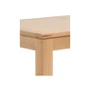 Table rectangulaire à rallonges L160/240 + 4 chaises tissu - BOSTON
