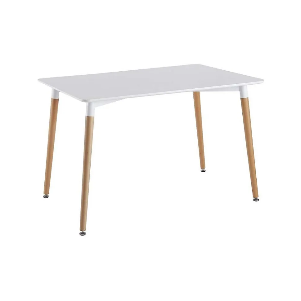 Table repas rectangulaire scandinave 115x75 cm