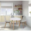 Table repas ronde 76 cm Scandi - Type: Table
