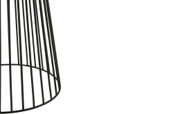 Table ronde en manguier et métal noir 4 personnes D120 - HAZEL