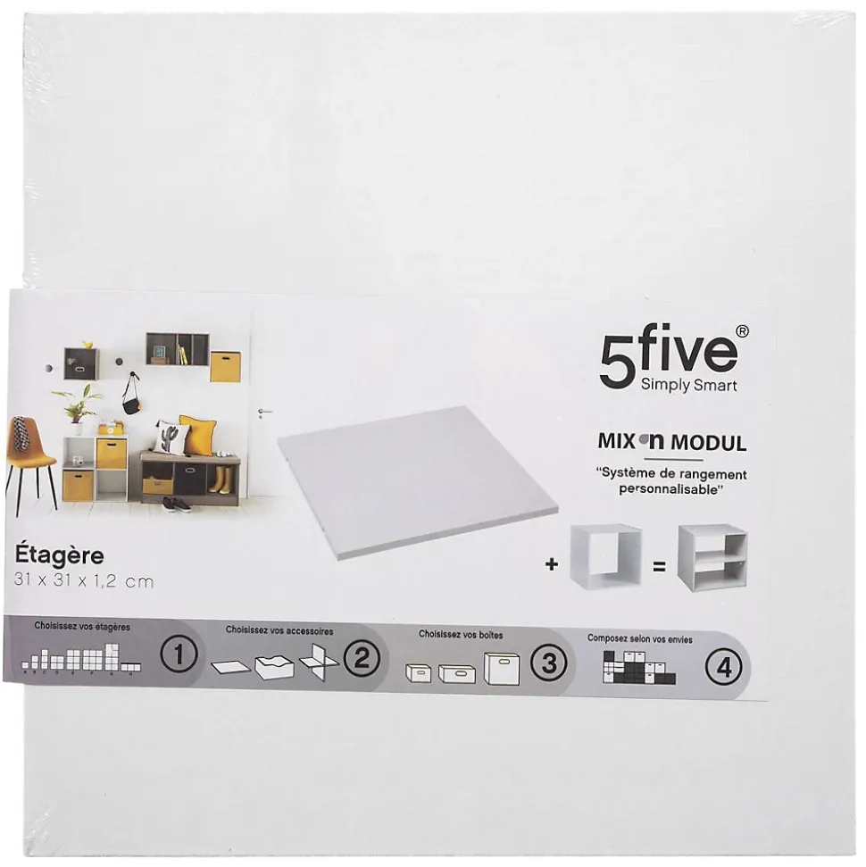 Tablette accessoire Blanc Mix N' Modul - 5Five