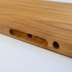 Tablette Bois Teck Huilé Rectangle - Etagère Murale - 18x180x1200mm - Etagère de Bureau, Cuisine, Salle de bain, Salon