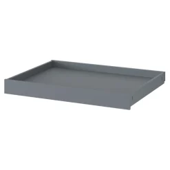Tablette coulissante gris anthracite Atomia L. 68,7 x H. 7,2 x P. 51,6 cm
