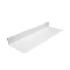 Tablette de cuisine en métal coloris métal blanc l. 30 cm