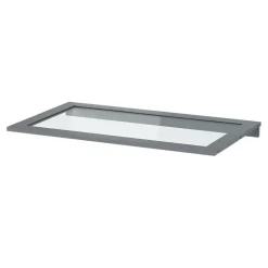 Tablette en verre amovible Atomia L. 96,4 x P. 56,2 x Ep. 1,8 cm