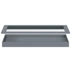 Tablette en verre amovible Atomia L. 96,4 x P. 56,2 x Ep. 1,8 cm