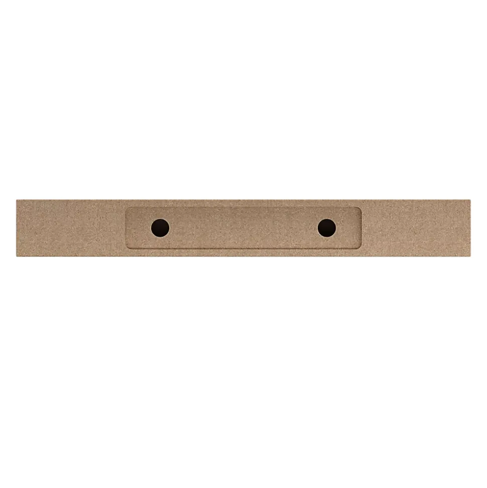 Tablette murale avec fixation invisible GoodHome Cusko terracotta 30 cm