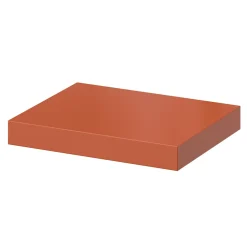 Tablette murale avec fixation invisible GoodHome Cusko terracotta 30 cm
