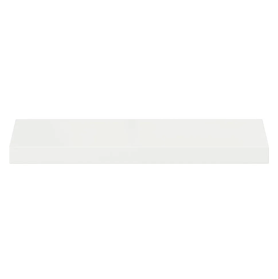 Tablette murale avec fixation invisible GoodHome Cusko blanc 60 cm