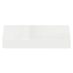 Tablette murale avec fixation invisible GoodHome Cusko blanc brillant 30 cm