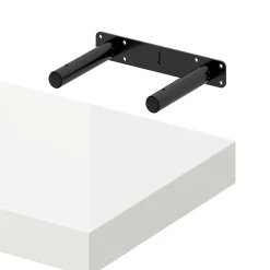 Tablette murale avec fixation invisible GoodHome Cusko blanc brillant 30 cm