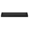 Tablette murale avec fixation invisible GoodHome Cusko noir brillant 60 cm