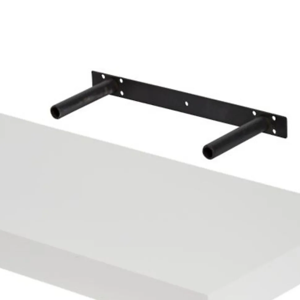 Tablette murale avec fixation invisible GoodHome Cusko blanc brillant 80 cm