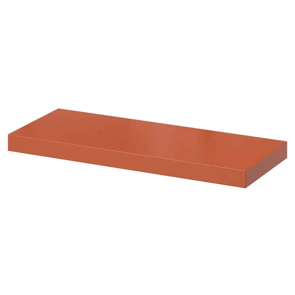 Tablette murale avec fixation invisible GoodHome Cusko terracotta 60 cm