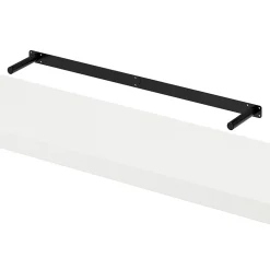 Tablette murale avec fixation invisible GoodHome Cusko blanc 118 cm