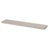 Tablette murale avec fixation invisible GoodHome Cusko effet chêne clair 118 cm