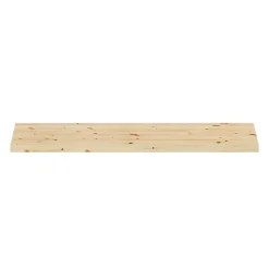 Tablette murale en pin GoodHome Rigga L. 60 cm