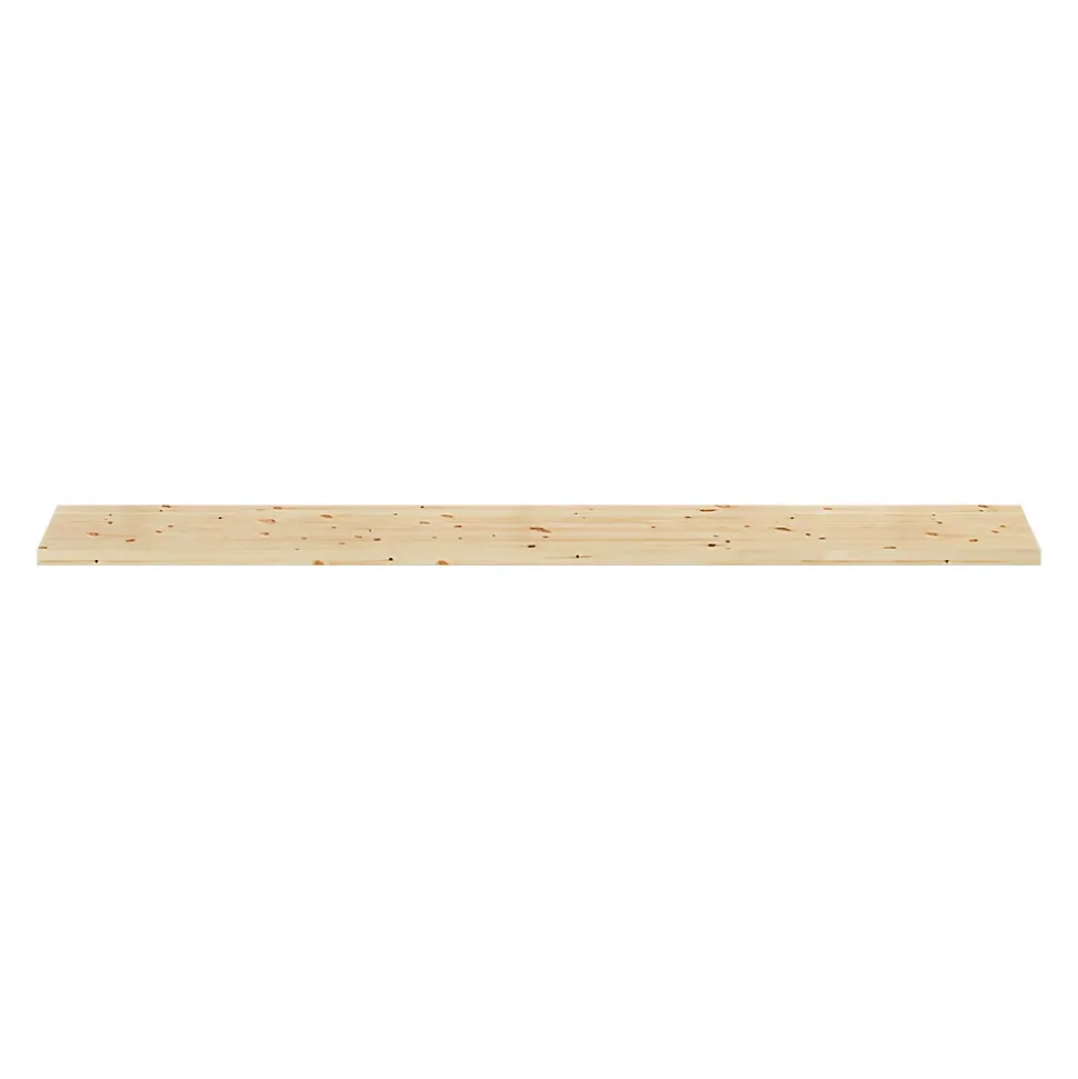 Tablette murale en pin massif GoodHome Rigga L. 118 cm