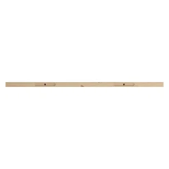 Tablette murale en pin massif GoodHome Rigga L. 60 x P. 29 cm