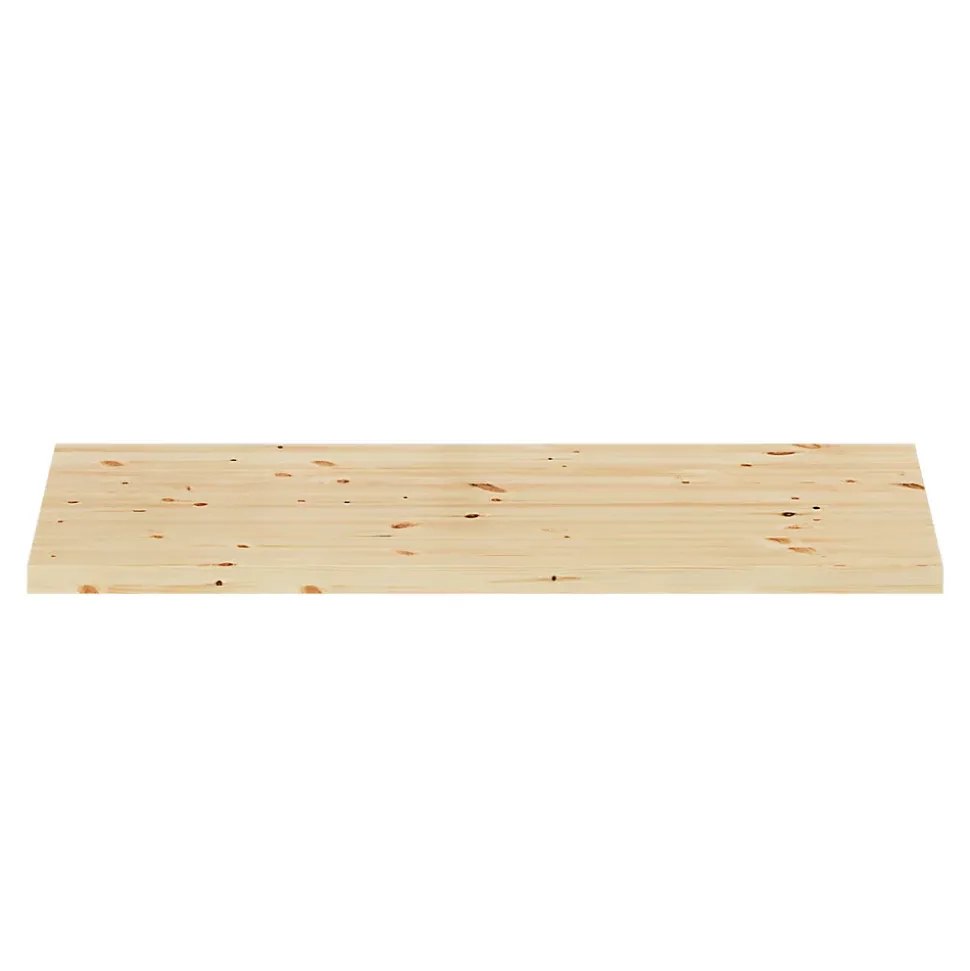 Tablette murale en pin massif GoodHome Rigga L. 60 x P. 29 cm